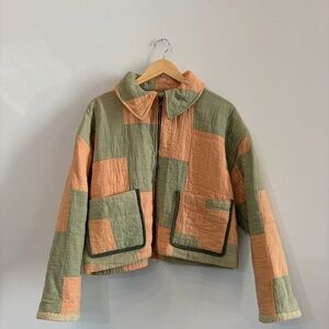Handmade Upcycled Quilt Coat